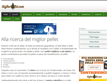 Tablet Screenshot of migliorpellet.com